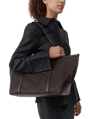 Bateau Woven Leather Tote