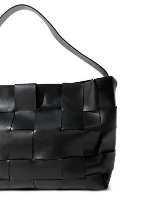 Large Woven Leather Tote