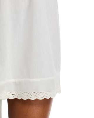 The Eyelet Mini Tank Dress