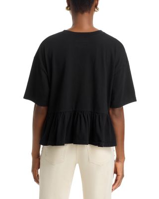 The Oversized Ruffle Tee