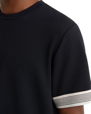 Textured Tape Cuff T-Shirt