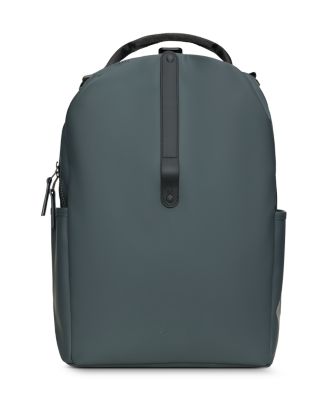 rains buckle-fastening flat backpack for Women and Men - Fits 15" Laptop - Water Resistant Rucksack and has a laptop compartment on the inside and a spacious main compartment Rains buckle-strap Backpack | Black