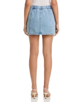 90's Denim Mini Skirt