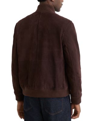 Suede Zip Through Jacket