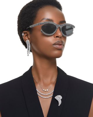 Una Angelic Cubic Zirconia Stud Earrings