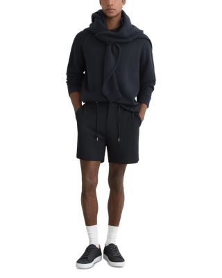 Textured Drawstring Shorts