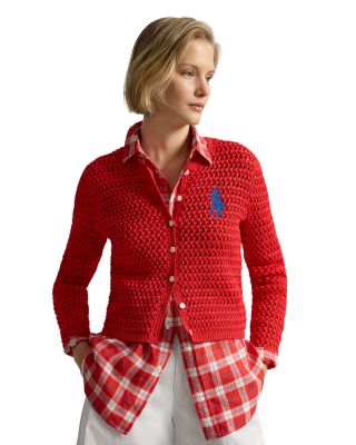 Big Pony Crochet Cardigan