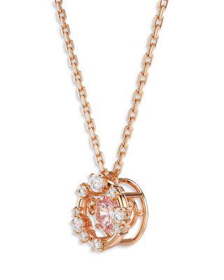 Constella Dancing Stone Pendant Necklace, 14.87-17.75"