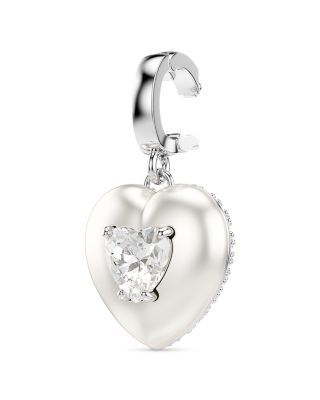 Idyllia Crystal & Cubic Zirconia Heart Charm