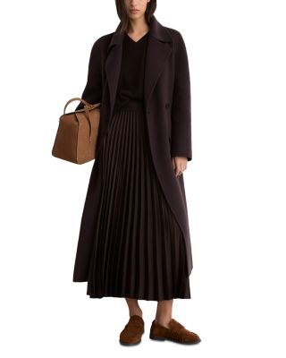 Seren Pleated Midi Skirt