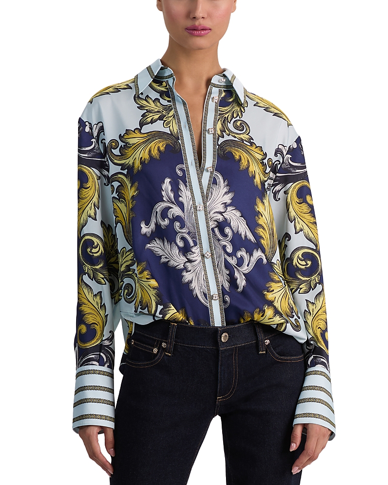 Alice and Olivia Lane Button Front Shirt