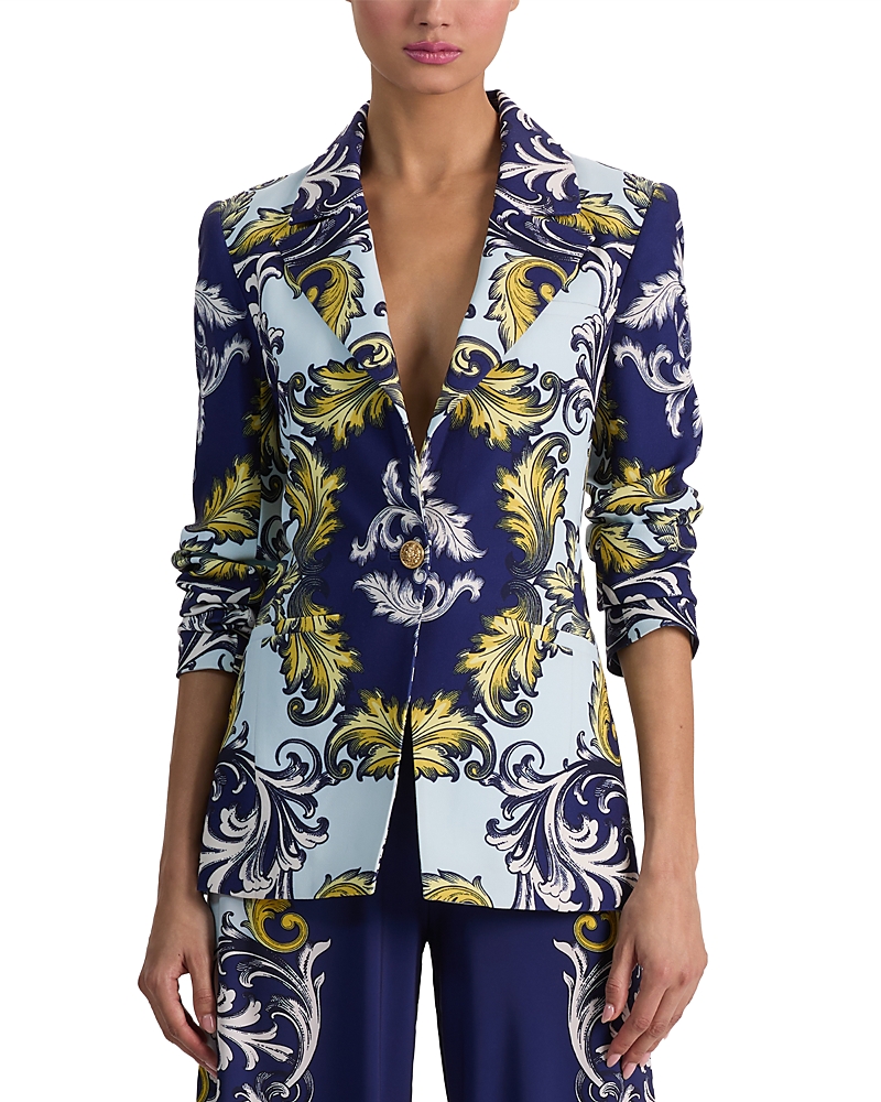 Alice and Olivia Hope Clean Fitted Blazer