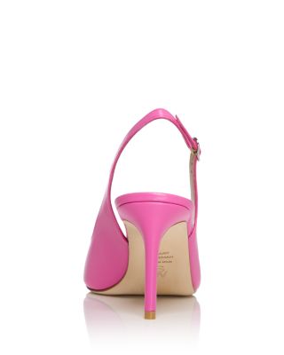 Women's Power Leather Slingback Pumps 