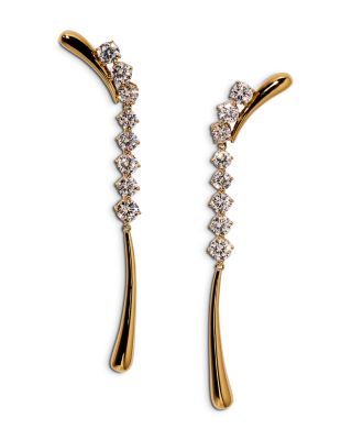 Phenom Long Linear Earrings