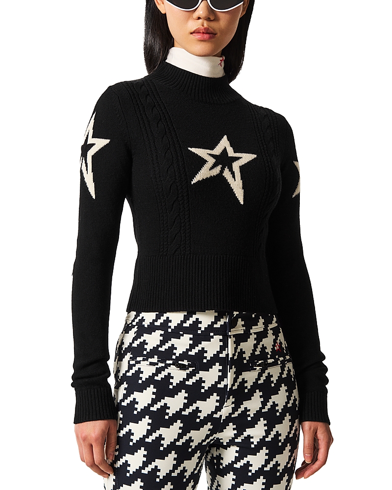 Perfect Moment Cable Underwear Merino Wool Sweater