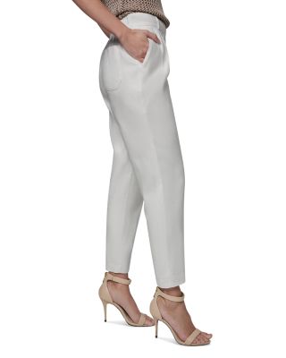 Pleated Straight Pants