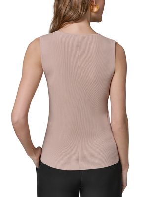 Sleeveless Hardware Sweater