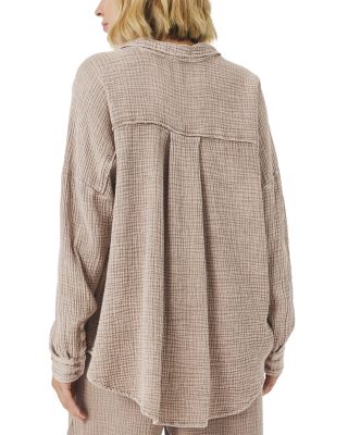 Ava Gauze Button Down Shirt