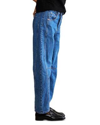 The Horseshoe High Rise Jeans in Medium Wash