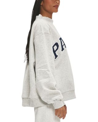 Varsity Mock Neck Sweatshirt 