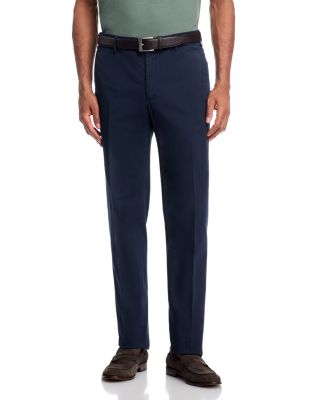 Incotex Royal Batavia Regular Fit Garment Dyed Stretch Cotton Pants