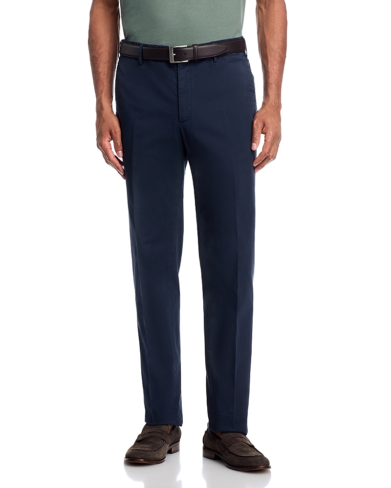 Slowear Incotex Royal Batavia Regular Fit Garment Dyed Stretch Cotton Pants