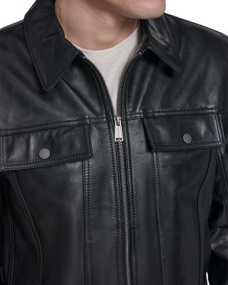 Leather Trucker Jacket