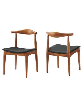 Tracy Wood Dining Chairs, Set of 4