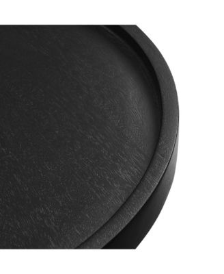 Chiro Round Wood Side Table