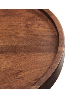 Chiro Round Wood Side Table