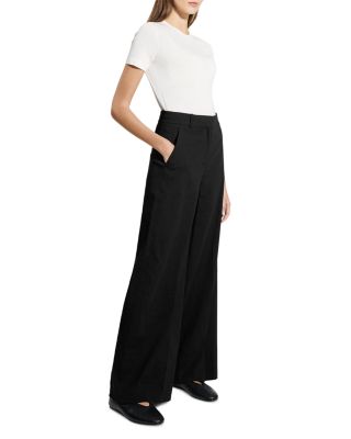 High Waist Wide Leg Trousers 