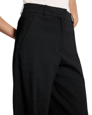 High Waist Wide Leg Trousers 
