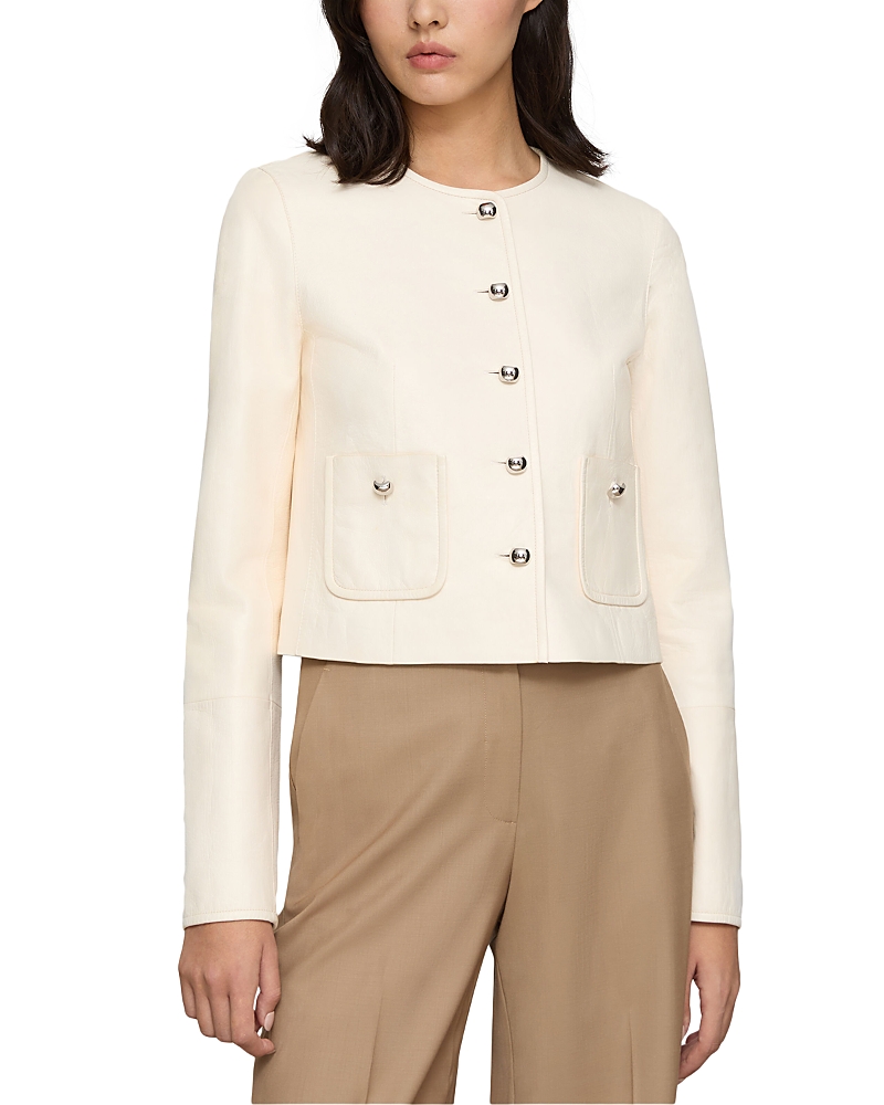 Lafayette 148 New York Patch Pocket Short Jacket