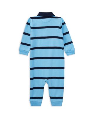 Boys' Rugby Stripe Coverall - Baby