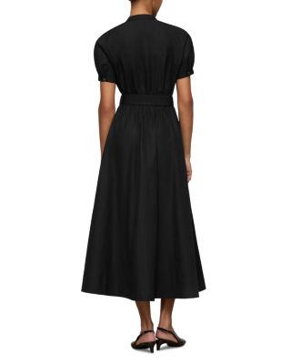 Puff Sleeve Shirt Dress