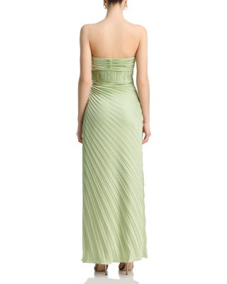 Joyceanne Pliss&eacute; Gown
