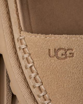 Women's GoldenGaze Tan Suede Slide Sandals