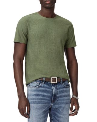 Rubin Crinkled Jacquard Short Sleeve Tee