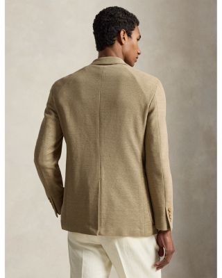 Polo Soft Tailored Fit Knit Linen Jacket