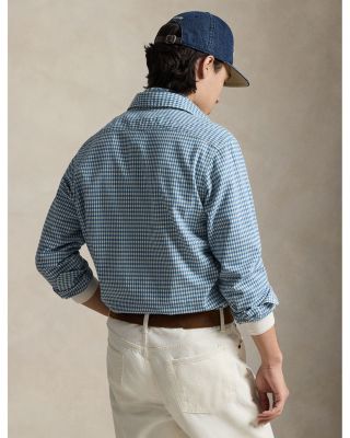 Classic Fit Indigo Dyed Oxford Workshirt