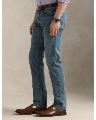Varick Slim Straight Jean in Blue