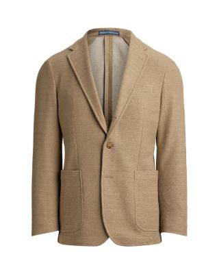 Polo Soft Tailored Fit Knit Linen Jacket