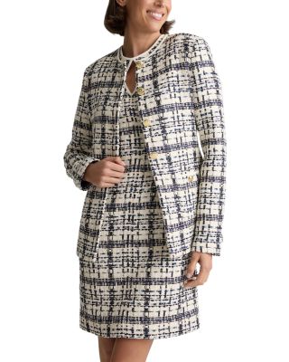 St. Tropez Tweed Short Sleeve Dress