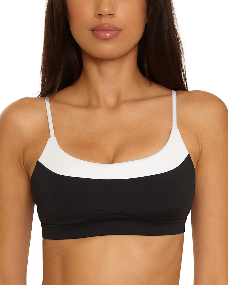Becca by Rebecca Virtue Sport Mode Bralette Bikini Top
