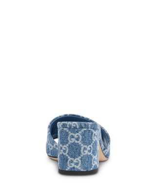 Women's Slide Sandals with Horsebit