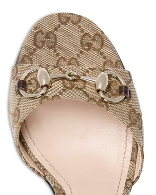 Women's Slide Sandals with Horsebit