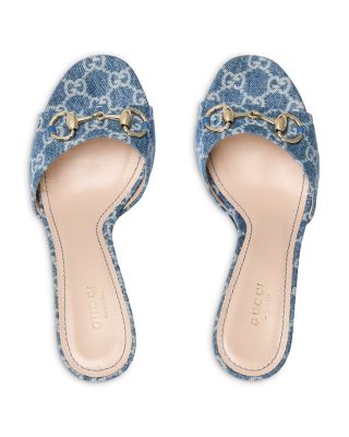 Women's Slide Sandals with Horsebit