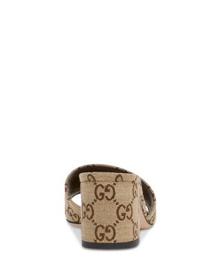 Women's Slide Sandals with Horsebit