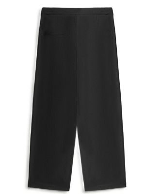  Asymmetric Buckle Detail Pants