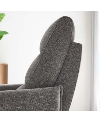 Etta Upholstered Fabric Lounge Chair